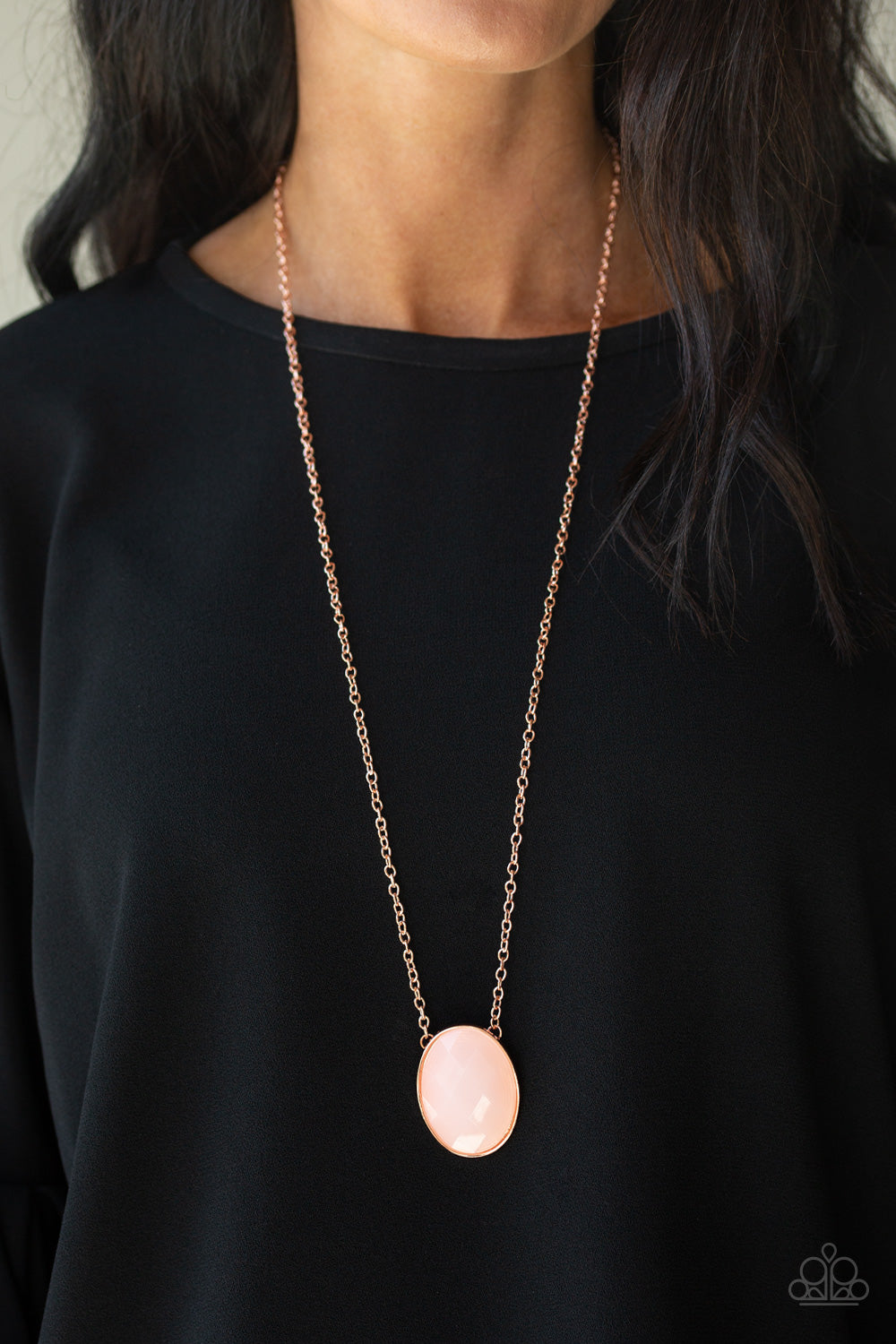 Intensely Illuminated - Copper Necklace - Paparazzi Accessories