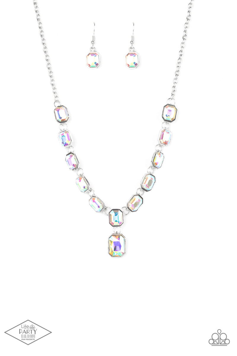 The Right To Remain Sparkly - Multi Necklace - Paparazzi Accessories