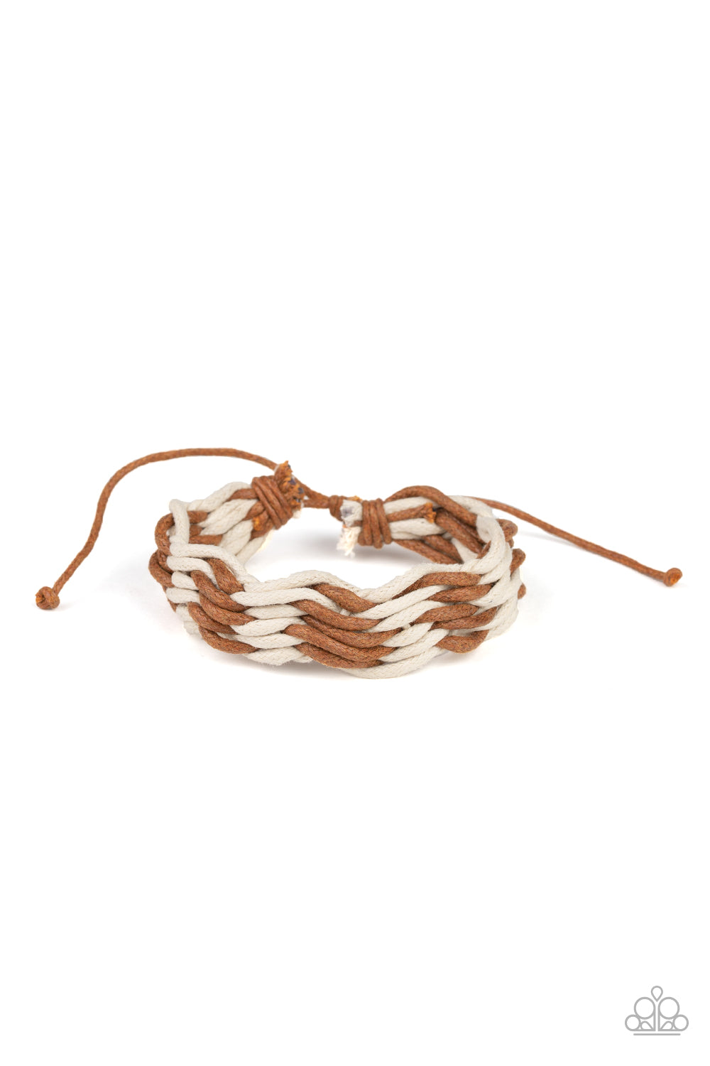 five-dollar-jewelry-weave-high-and-dry-brown-bracelet-paparazzi-accessories