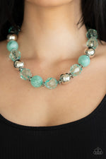 Very Voluminous - Green Necklace - Paparazzi Accessories