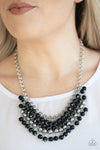 Jubilant Jingle - Black Necklace - Paparazzi Accessories