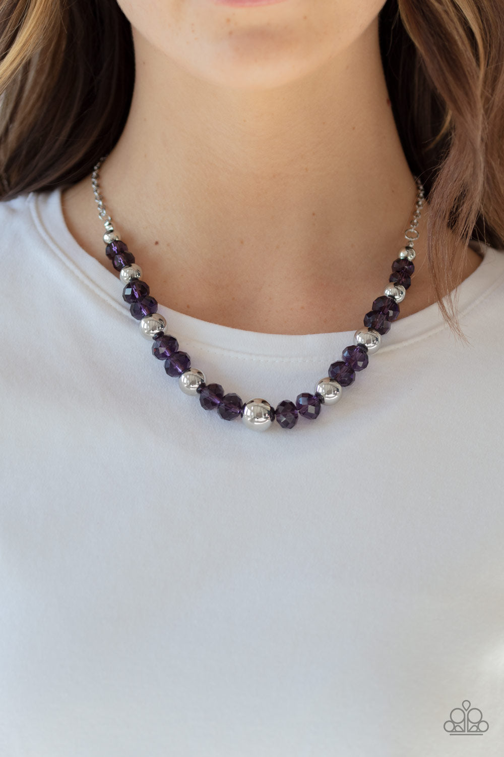 Jewel Jam - Purple Necklace - Paparazzi Accessories
