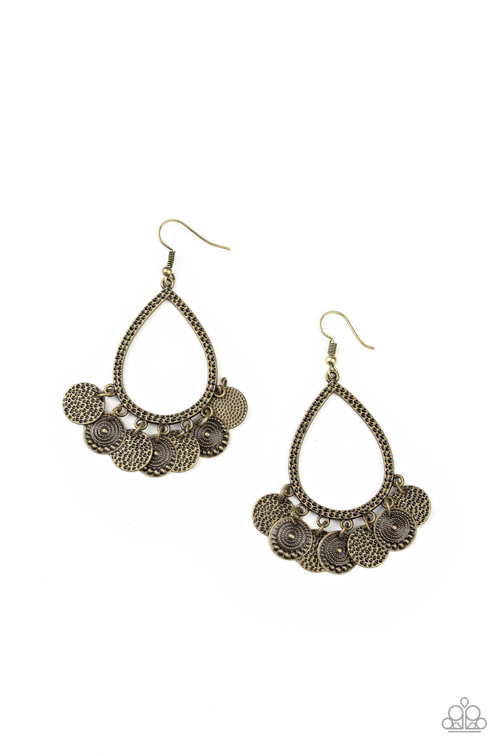 five-dollar-jewelry-all-in-good-chime-brass-earrings-paparazzi-accessories