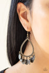 All In Good CHIME - Brass Earrings - Paparazzi Accessories