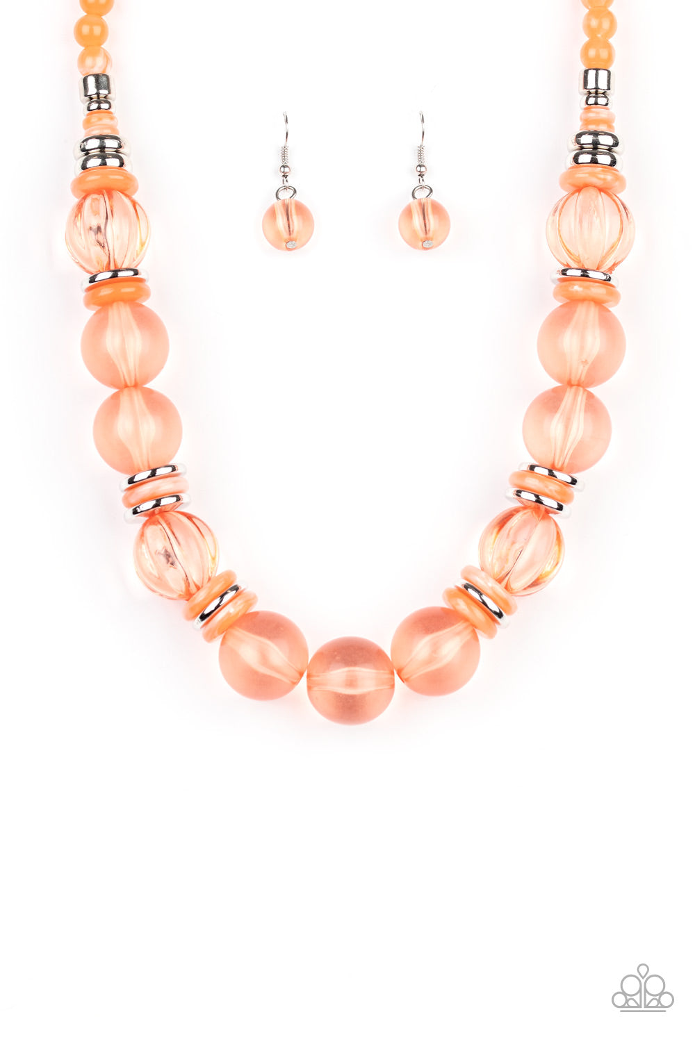 five-dollar-jewelry-bubbly-beauty-orange-necklace-paparazzi-accessories