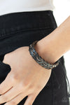 Rugged Rancher - Black Bracelet - Paparazzi Accessories