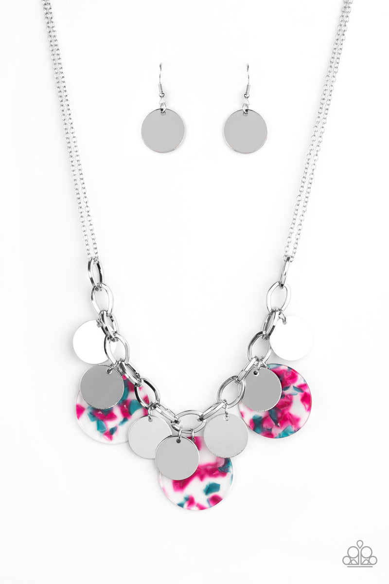 five-dollar-jewelry-confetti-confection-pink-necklace-paparazzi-accessories