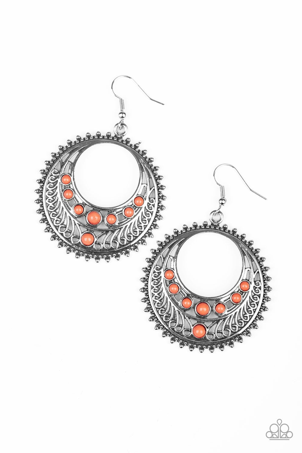 five-dollar-jewelry-boho-bliss-orange-earrings-paparazzi-accessories