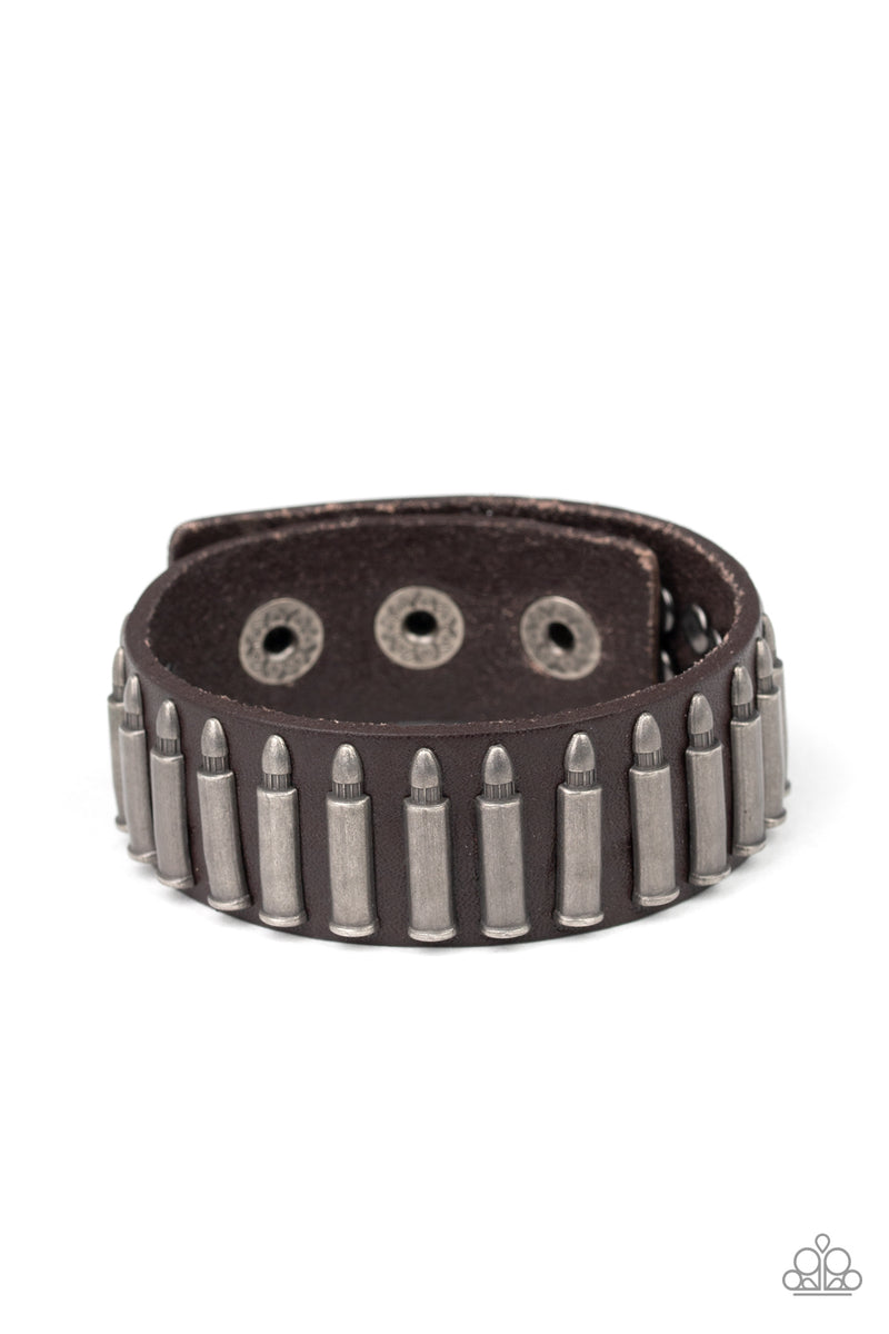 five-dollar-jewelry-armed-and-dangerous-brown-bracelet-paparazzi-accessories