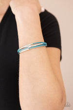 Power CORD - Blue Bracelet - Paparazzi Accessories