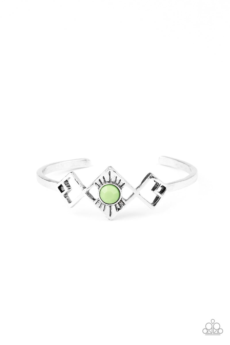 five-dollar-jewelry-dainty-deco-green-bracelet-paparazzi-accessories