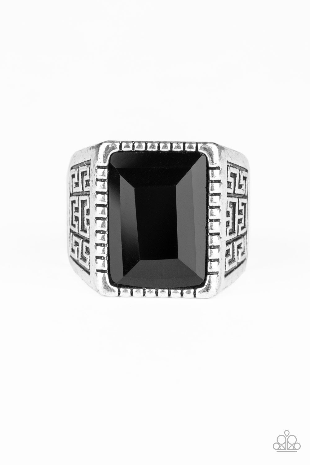 five-dollar-jewelry-winning-attitude-black-ring-paparazzi-accessories