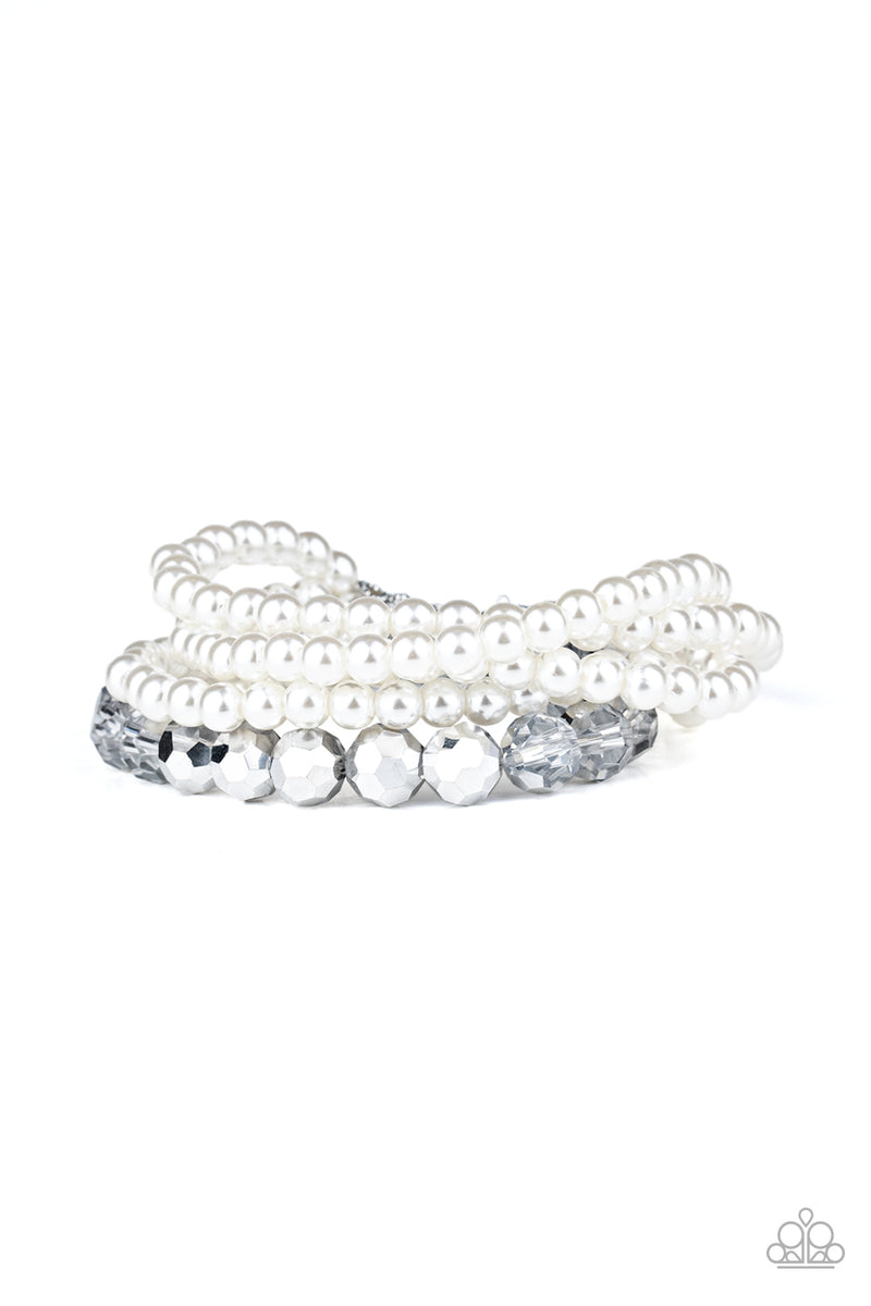 five-dollar-jewelry-refined-renegade-white-bracelet-paparazzi-accessories