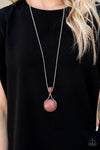 Desert Pools - Brown Necklace - Paparazzi Accessories