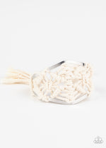 five-dollar-jewelry-macrame-mode-white-bracelet-paparazzi-accessories