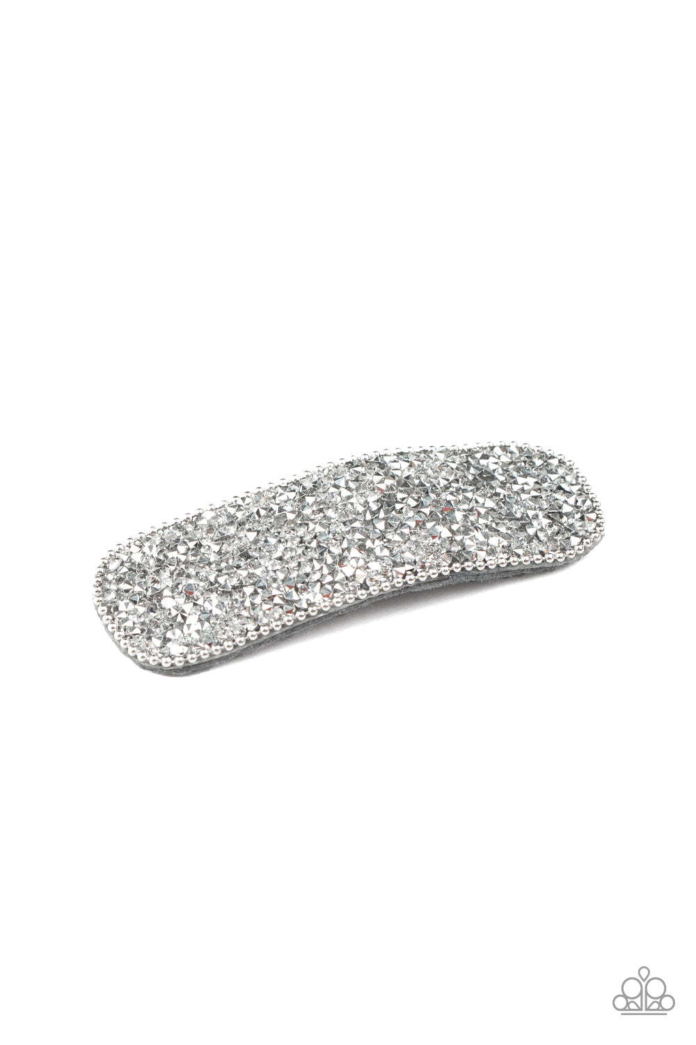 From HAIR On Out - Silver Hair Clip - Paparazzi Accessories
