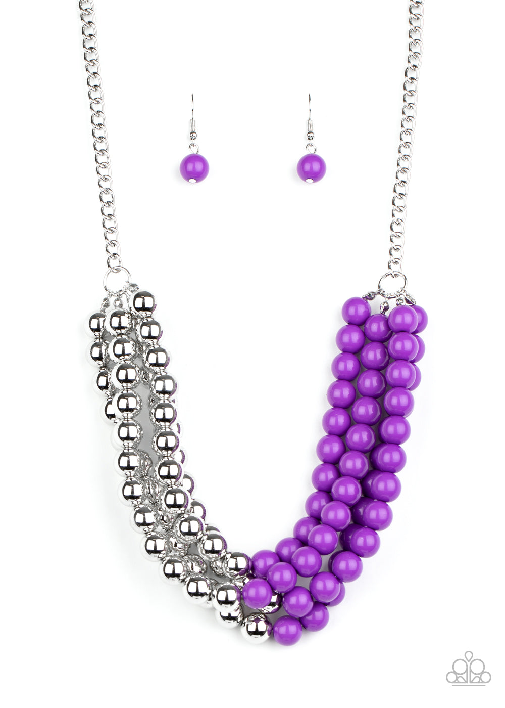 five-dollar-jewelry-layer-after-layer-purple-necklace-paparazzi-accessories