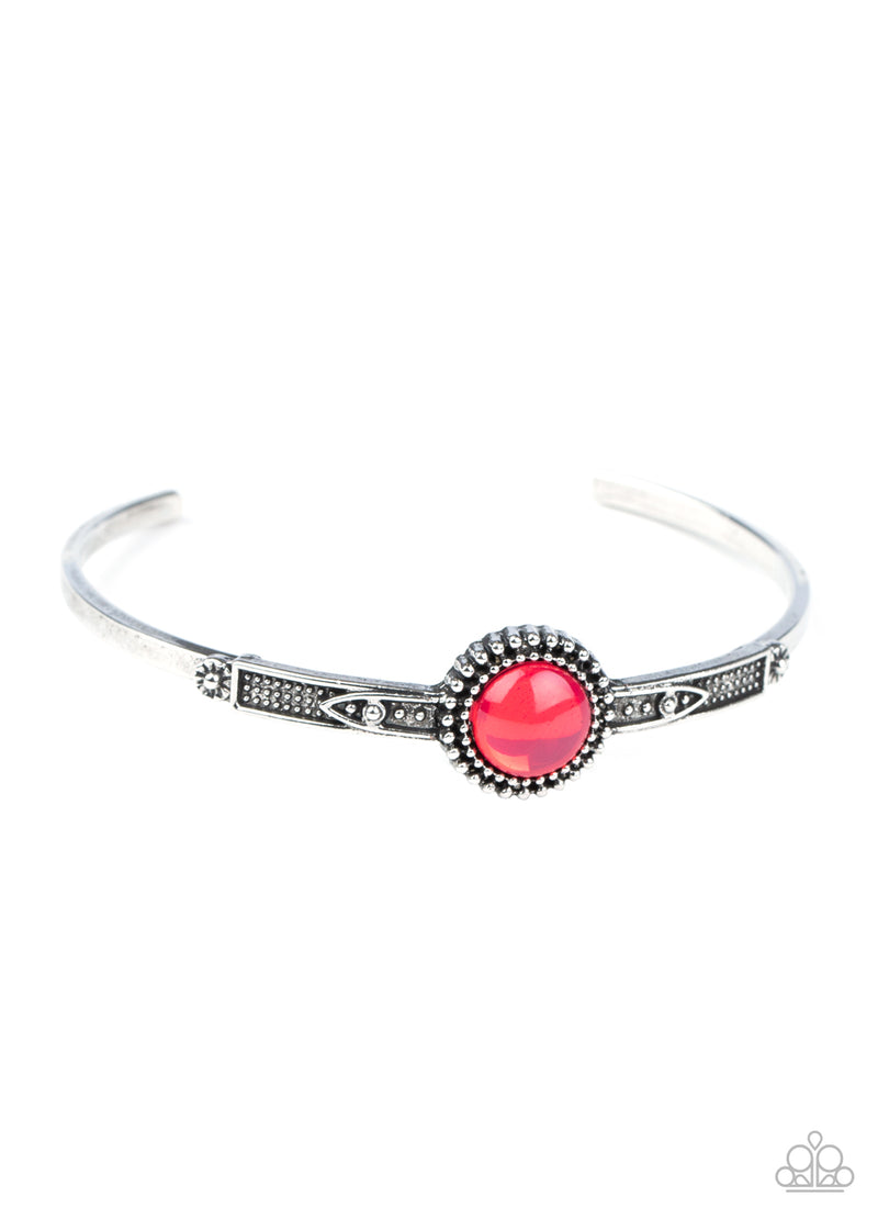 five-dollar-jewelry-piece-of-mind-pink-bracelet-paparazzi-accessories