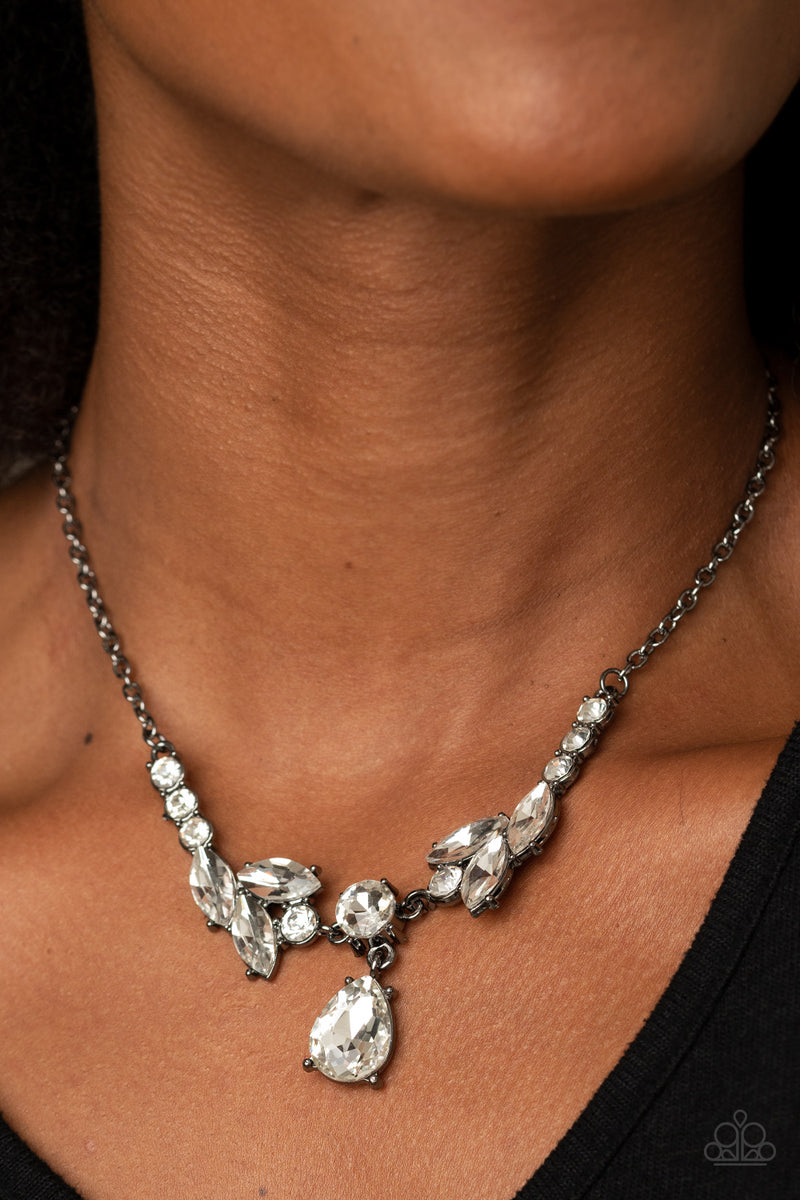 Unrivaled Sparkle - Black Necklace - Paparazzi Accessories