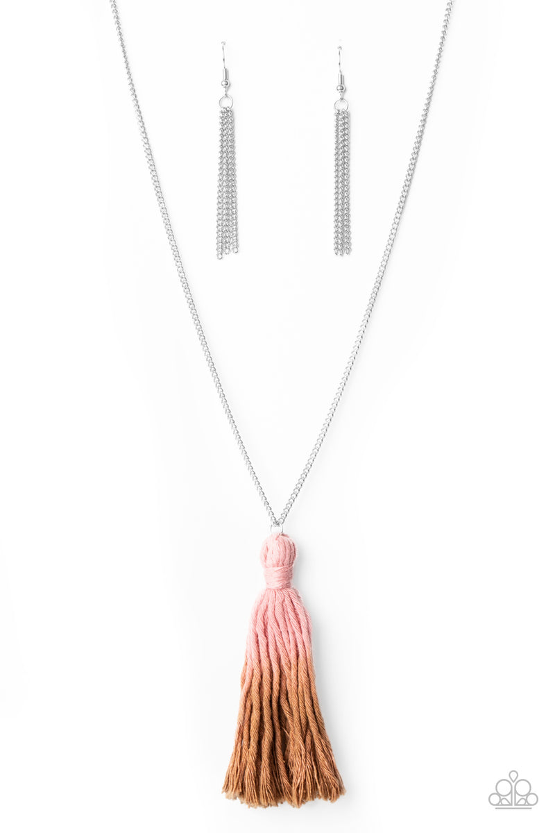 five-dollar-jewelry-totally-tasseled-pink-necklace-paparazzi-accessories