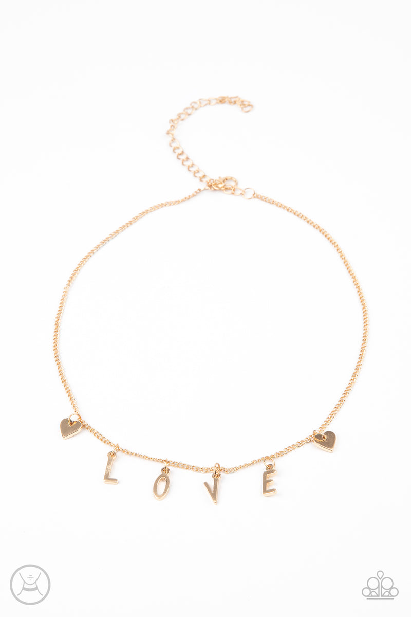 five-dollar-jewelry-love-conquers-all-gold-necklace-paparazzi-accessories