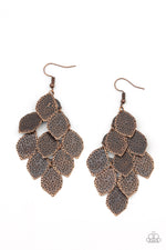 five-dollar-jewelry-loud-and-leafy-copper-earrings-paparazzi-accessories