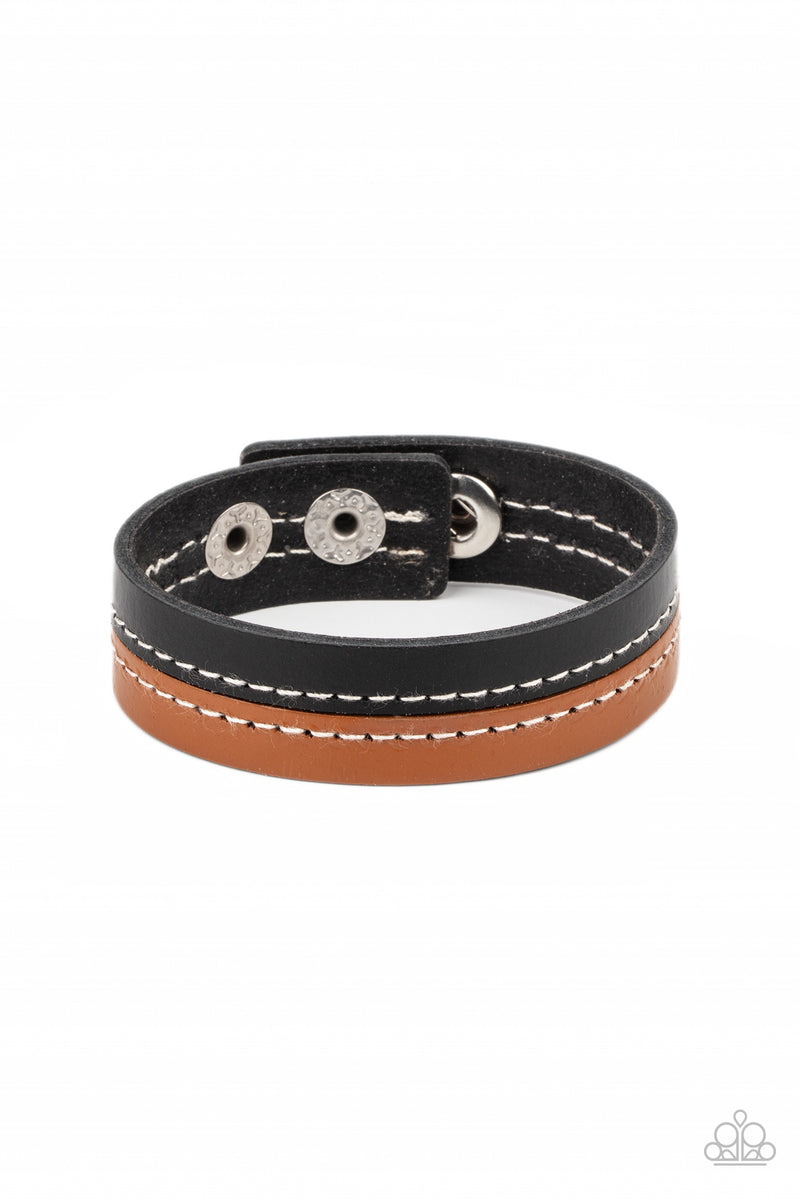 Simply Safari - Black Bracelet - Paparazzi Accessories
