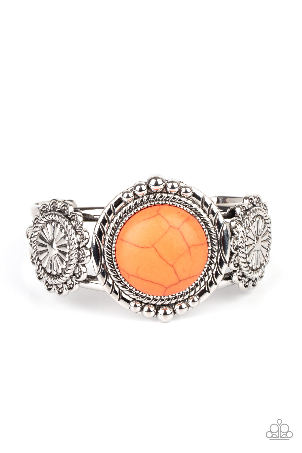 five-dollar-jewelry-mojave-motif-orange-bracelet-paparazzi-accessories