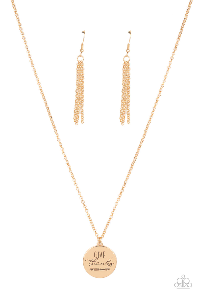 five-dollar-jewelry-give-thanks-gold-necklace-paparazzi-accessories