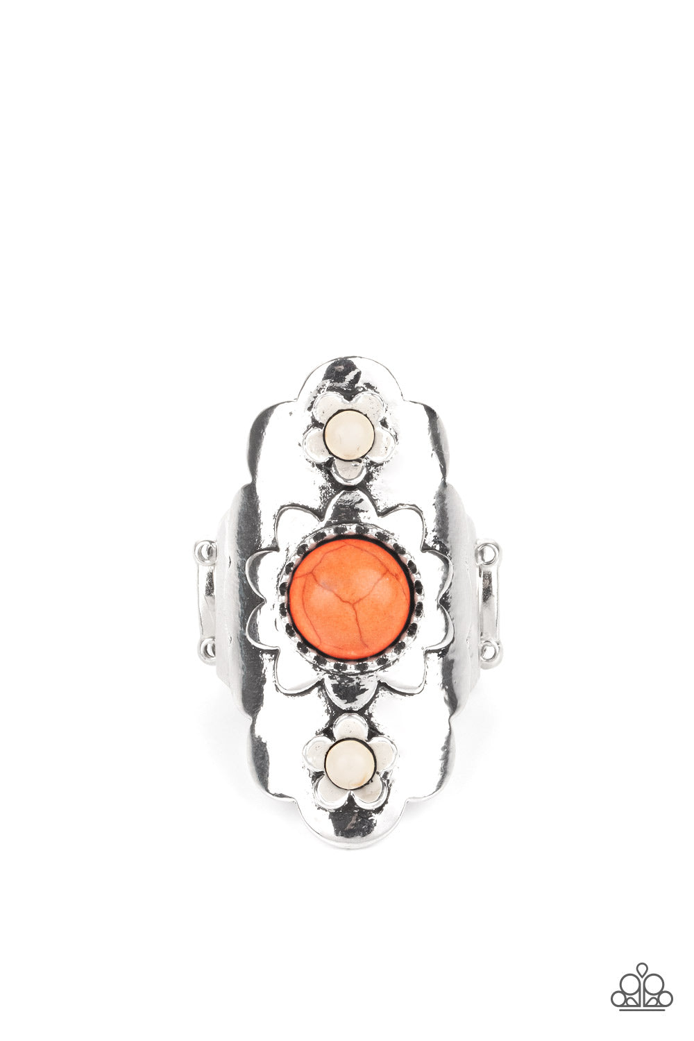 five-dollar-jewelry-badlands-garden-orange-ring-paparazzi-accessories