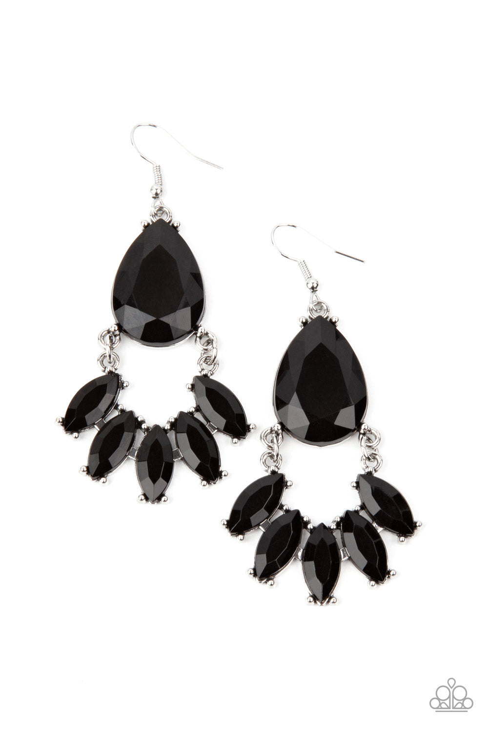 five-dollar-jewelry-powerhouse-call-black-earrings-paparazzi-accessories
