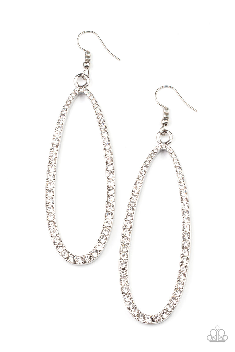 five-dollar-jewelry-dazzling-decorum-white-earrings-paparazzi-accessories