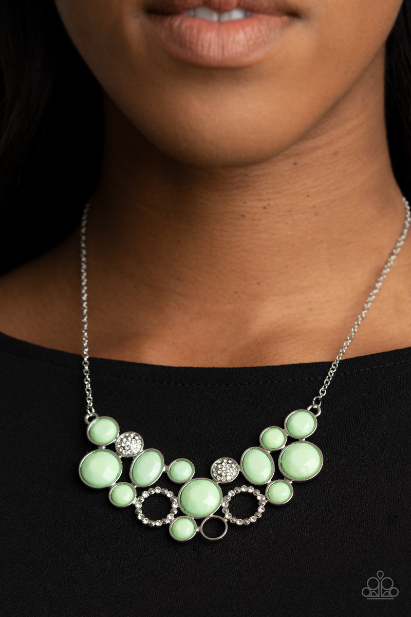 Extra Eloquent - Green Necklace - Paparazzi Accessories
