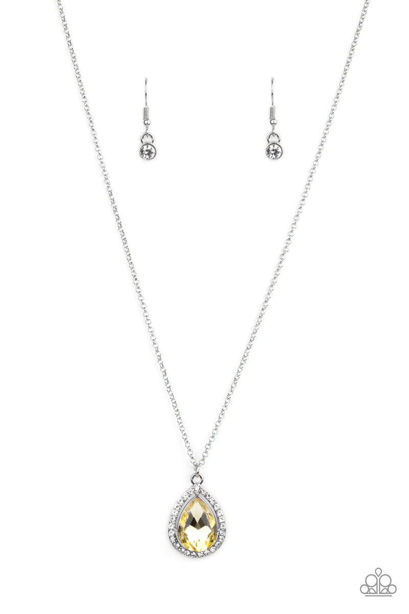 five-dollar-jewelry-duchess-decorum-yellow-necklace-paparazzi-accessories