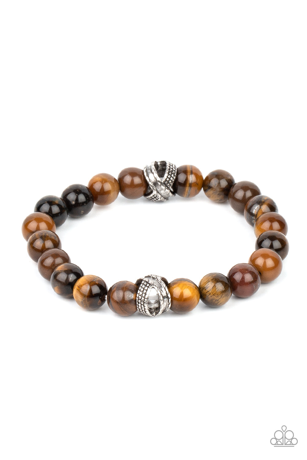 five-dollar-jewelry-zen-commandments-brown-bracelet-paparazzi-accessories