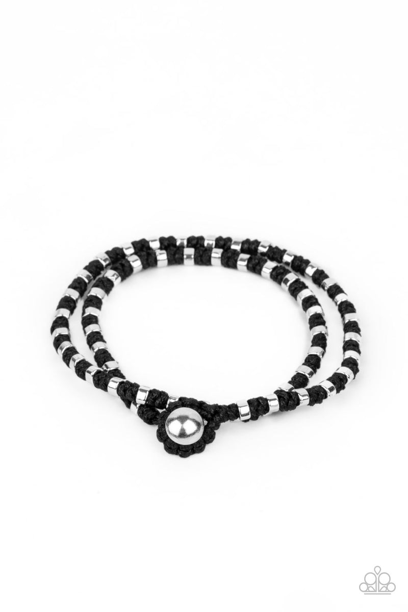 five-dollar-jewelry-ripcord-black-bracelet-paparazzi-accessories