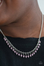 DEW a Double Take - Pink Necklace - Paparazzi Accessories