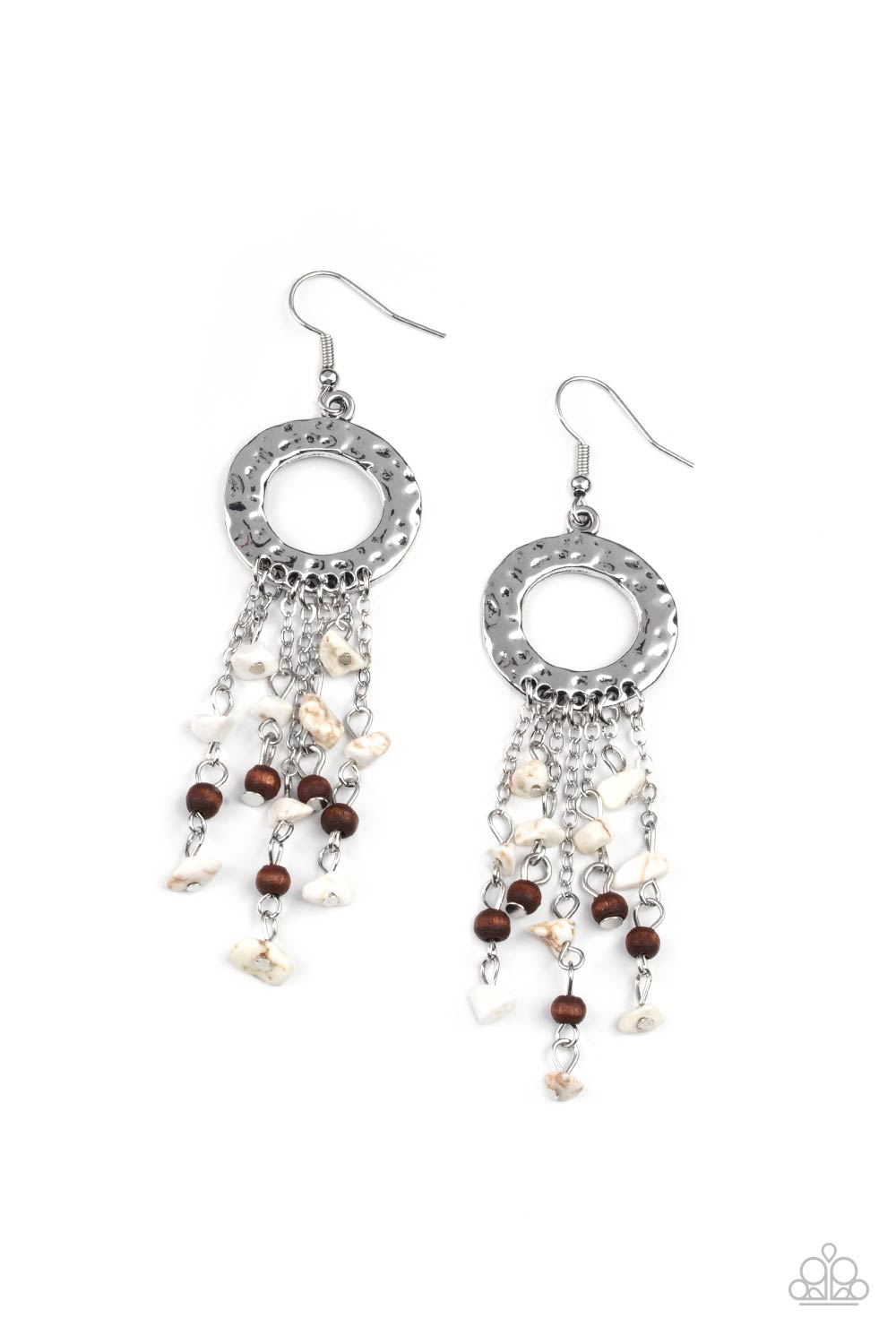 five-dollar-jewelry-primal-prestige-white-earrings-paparazzi-accessories