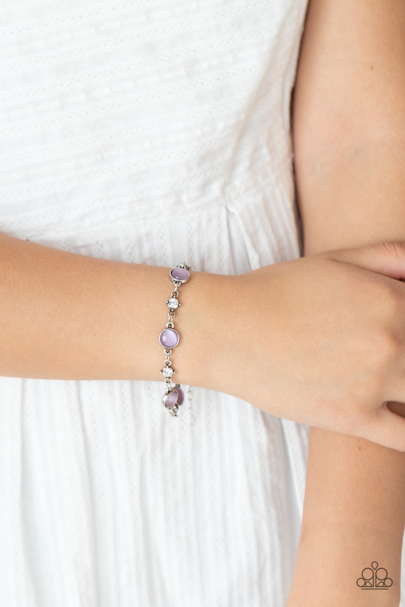 Use Your ILLUMINATION - Purple Bracelet - Paparazzi Accessories