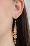 Im Always BRIGHT - Rose Gold Earrings - Paparazzi Accessories