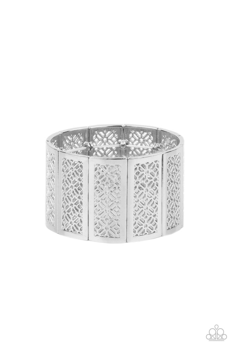 Thai Terrariums - Silver Bracelet - Paparazzi Accessories