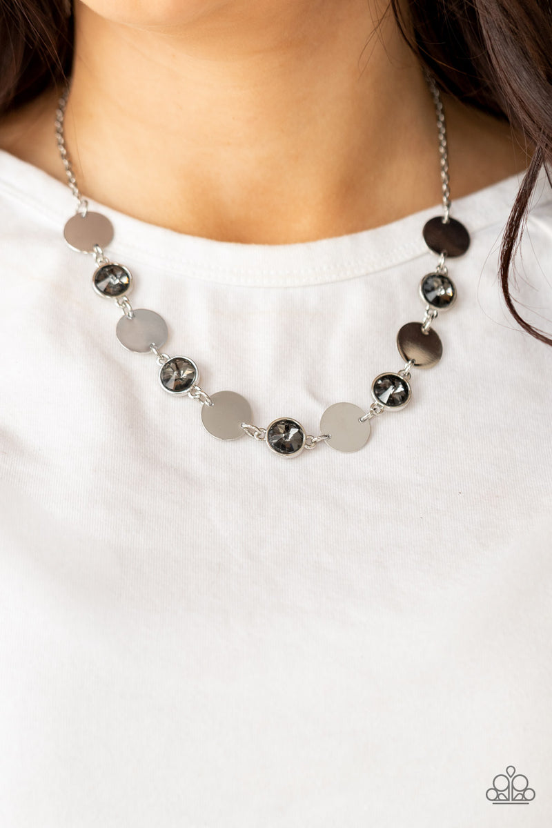 Refined Reflections - Silver Necklace - Paparazzi Accessories