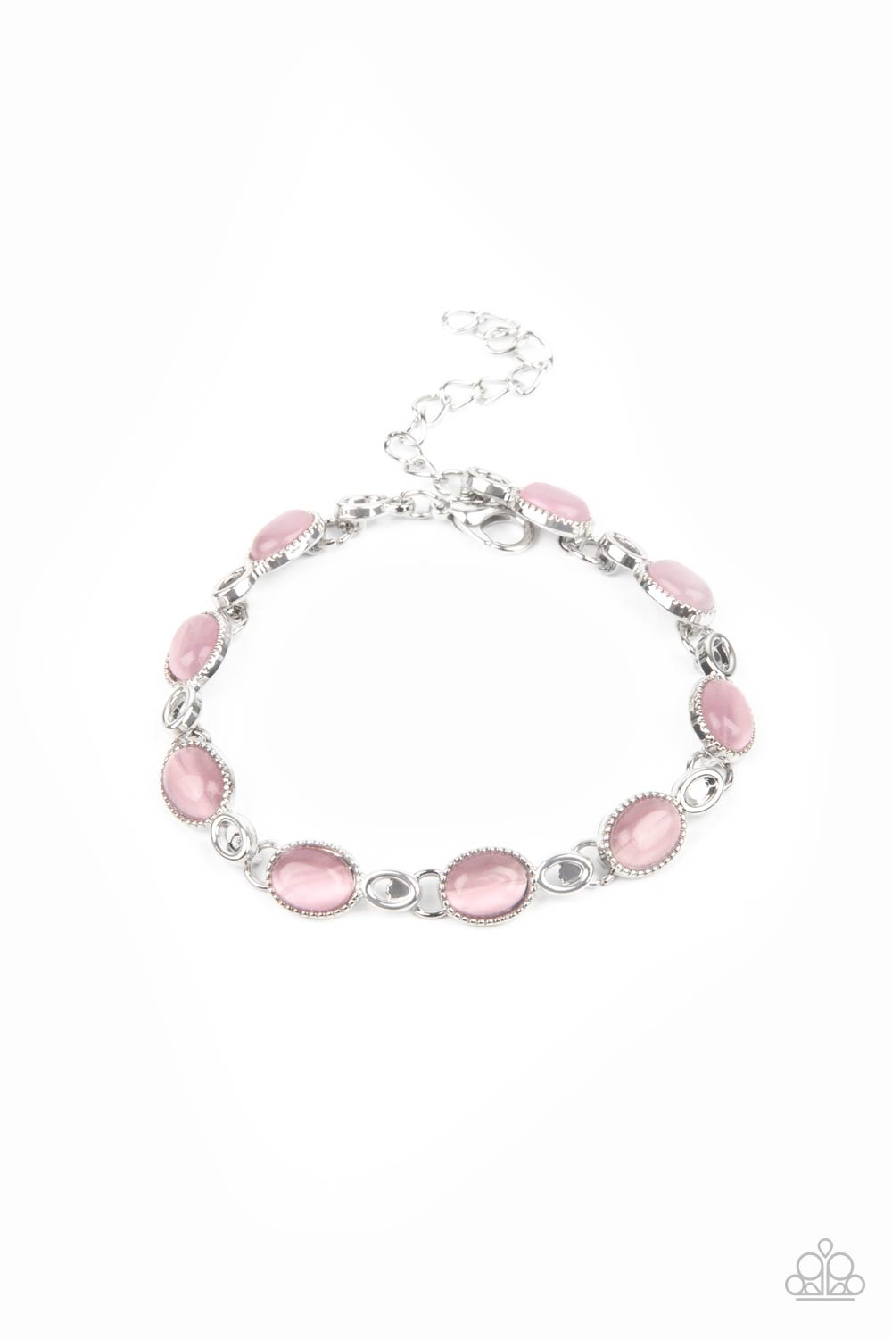 five-dollar-jewelry-blissfully-beaming-pink-bracelet-paparazzi-accessories