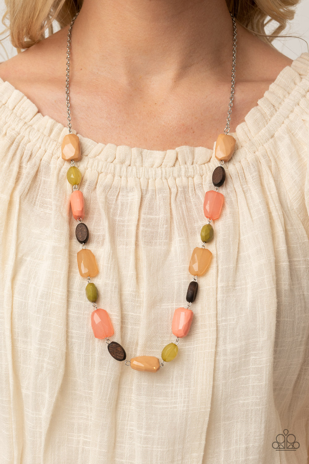 Meadow Escape - Multi Necklace - Paparazzi Accessories