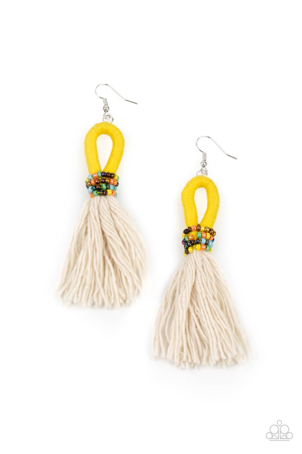 five-dollar-jewelry-the-dustup-yellow-earrings-paparazzi-accessories