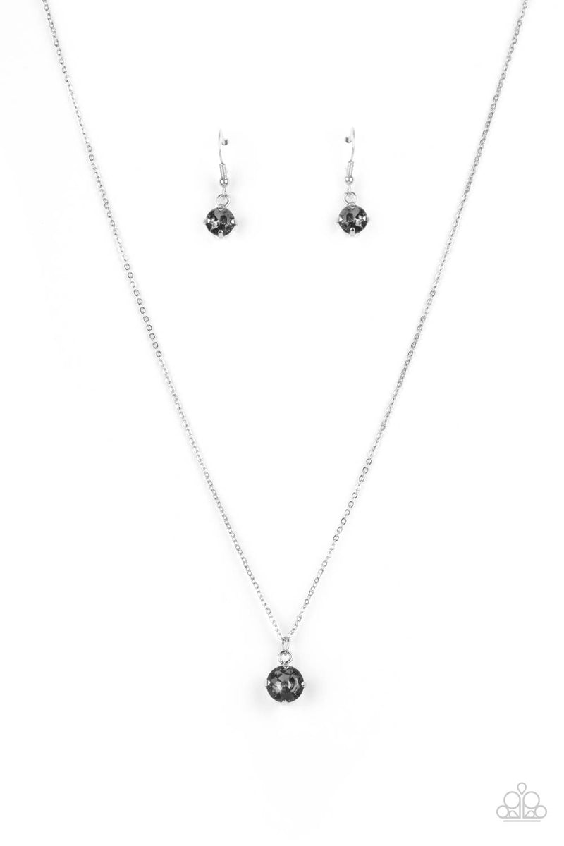 Undeniably Demure - Silver Necklace - Paparazzi Accessories