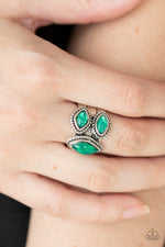 The Charisma Collector - Green Ring - Paparazzi Accessories