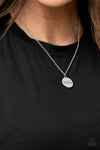 The Cool Mom - Silver Necklace - Paparazzi Accessories