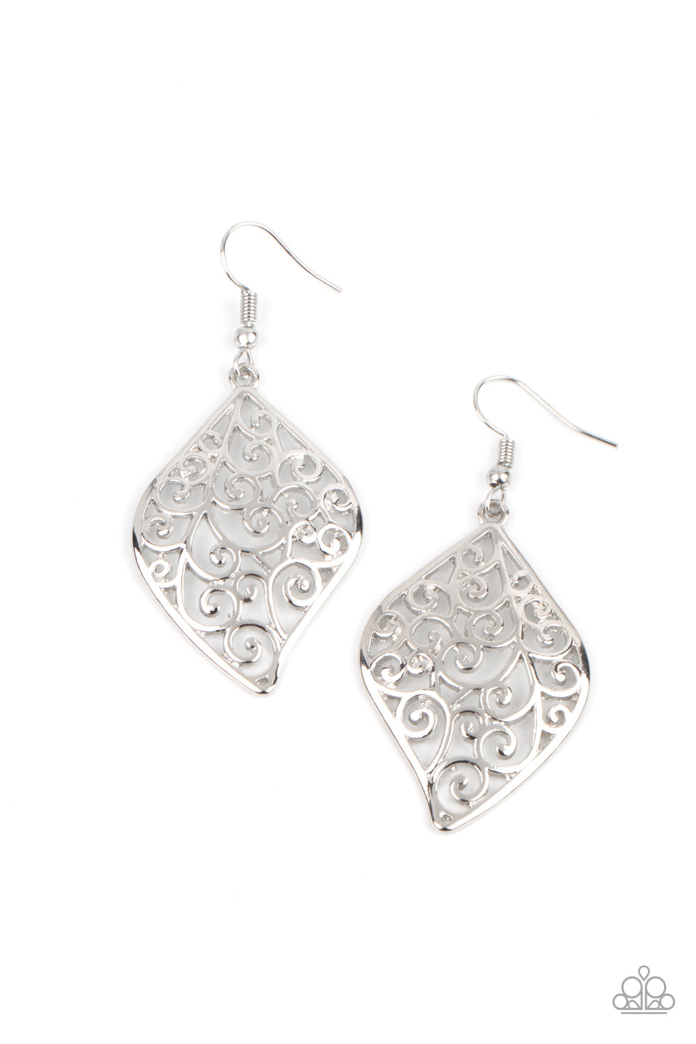 five-dollar-jewelry-your-vine-or-mine-silver-earrings-paparazzi-accessories