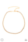 five-dollar-jewelry-starlight-radiance-gold-necklace-paparazzi-accessories